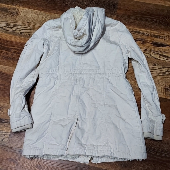 Sanctuary clothing LA couture inspired coat small fur lined - Picture 11 of 12